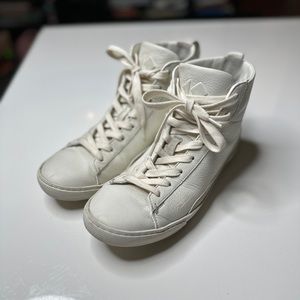 KOIO Verse Unisex Handmade In Italy Size 38 EU / 7.5 US Distressed White Leather